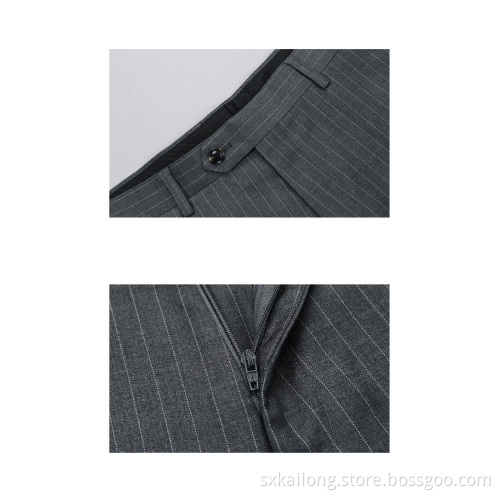 Men's Grey Slim TR Pants